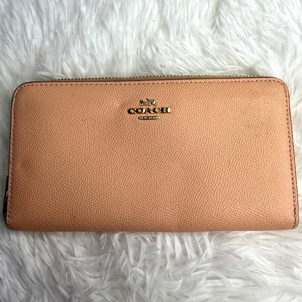 COACH Zip Around Wallet